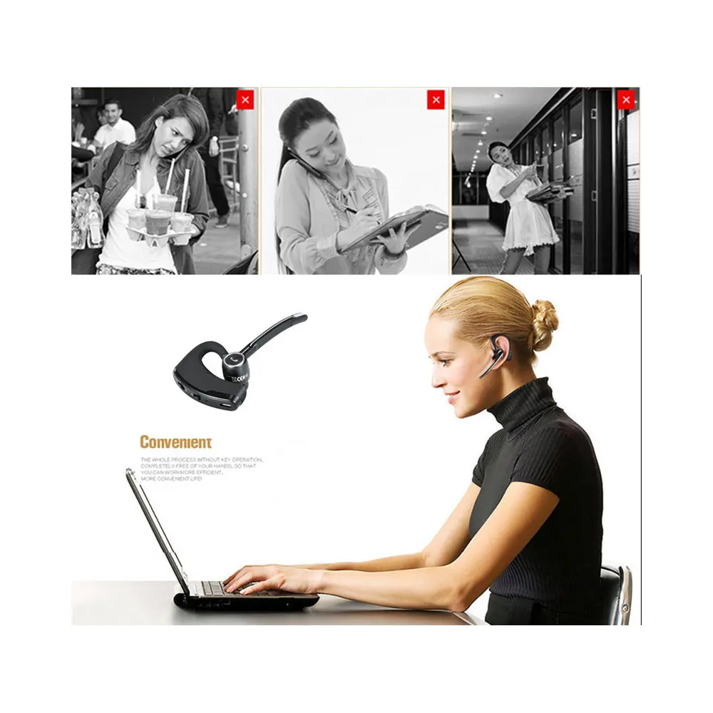 YOU FIRST Bluetooth Headphone Wireless Earphone Ear Hook Handsfree Bluetoot Earphones With Microphone For Phone iPhone XS