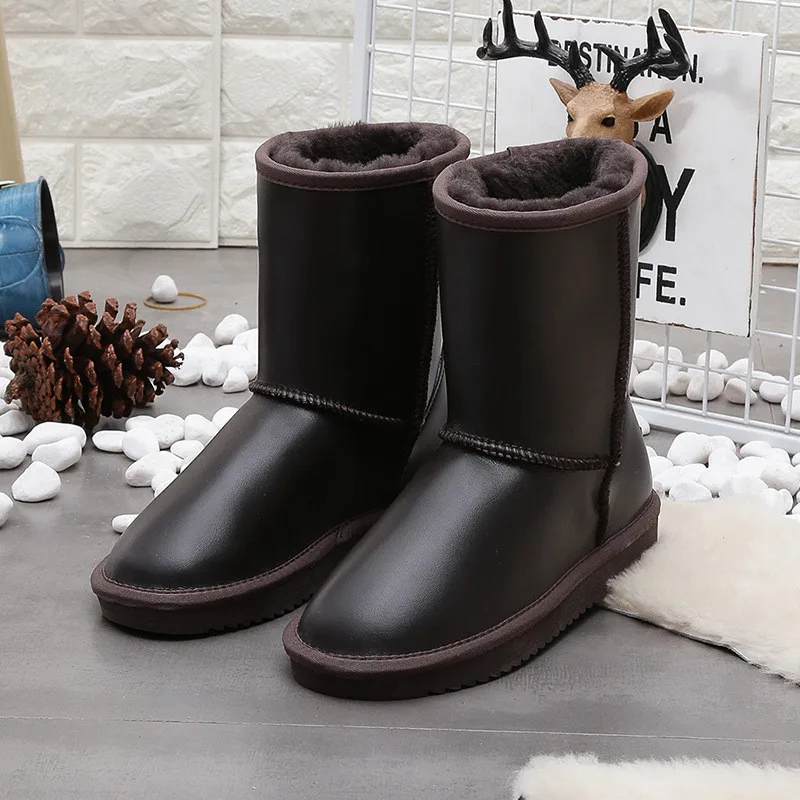 CUWHF-Non-slip-Women-Snow-Boots-100-Genuine-Cowhide-Leather-Waterproof-Mid-Calf-Boots-Warm-Winter (2)
