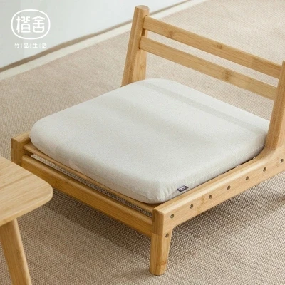 Meditation Chair Japanese Style Chair With Cushion Assemble Backrest Floor Seats Living Room Furniture bamboo chair Meditation Chair Japanese Style Chair With Cushion Assemble Backrest Floor Seats Living Room Furniture bamboo chair