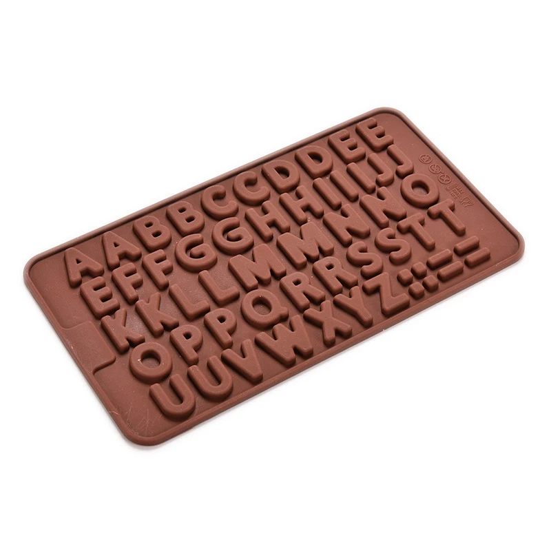 letter number silicone cake chocolate