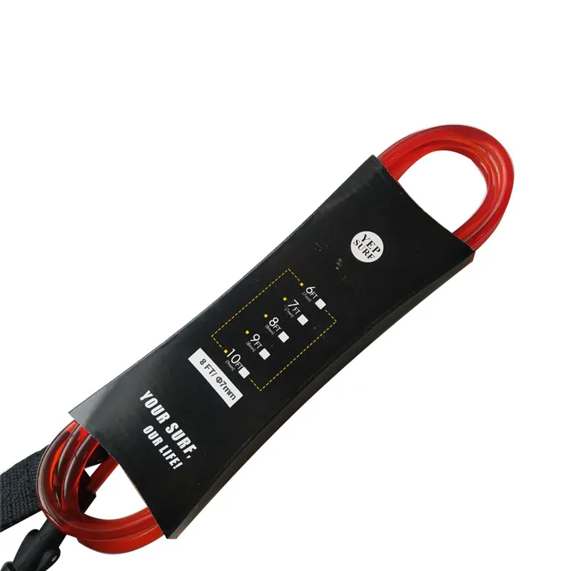 

Surfing Straight Leash 8ft 7mm Surfboard Leash Yep.surf Super strong webbing Neoprene Strape