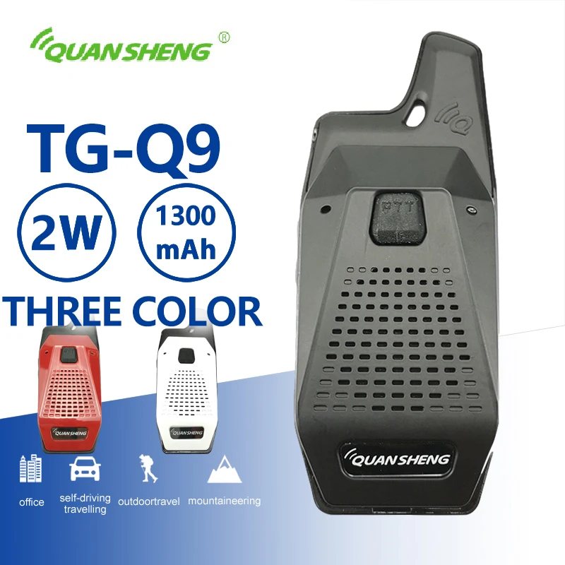 Quansheng TG-Q9 Мини Портативная рация UHF радио Comunicador портативный PMR дети CB двухсторонняя радиостанция игрушка Woki Toki КВ трансивер