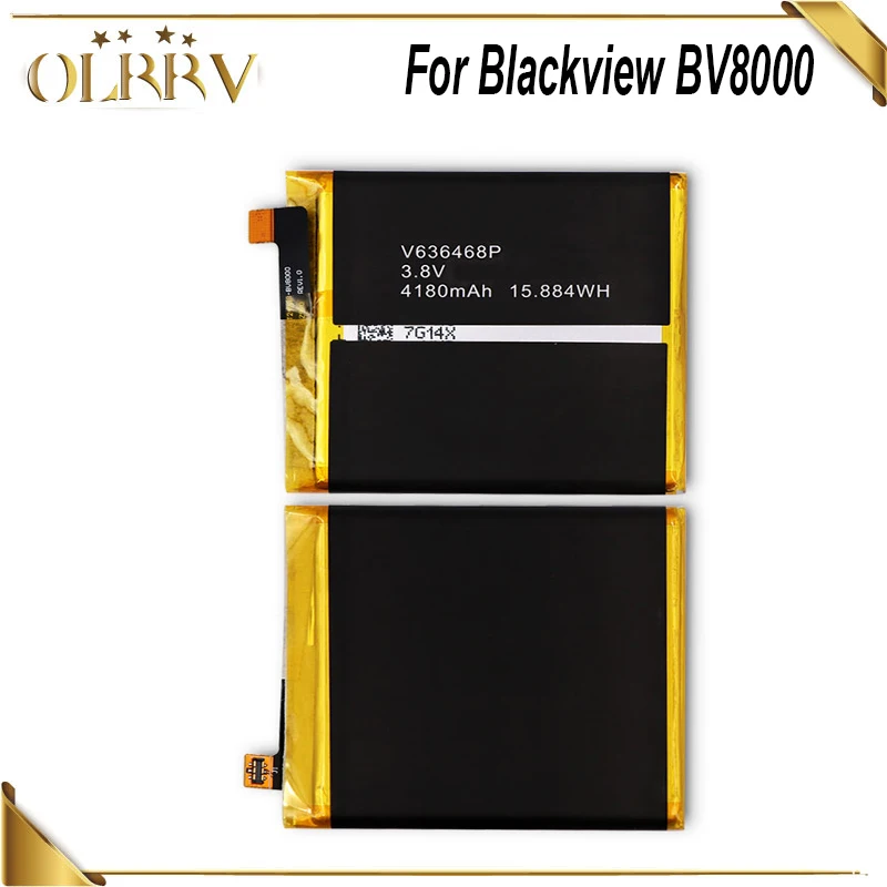

For Blackview BV8000 Battery for Blackview BV8000 pro Batterie Bateria Batterij Accumulator AKKU 4180mAh 5.0inch MTK6757