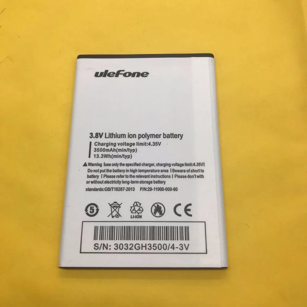Новинка для телефона Ulefone u008 pro аккумулятор 3500 мАч смартфона uleFone U008 Pro 4G 5 0 дюйма