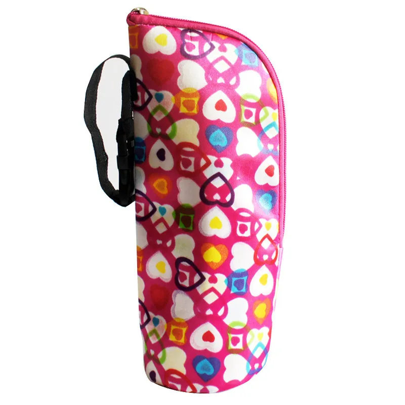 Герметичная Бутылка сумки Термальность для детских бутылочек, подогреватели бутылок Теплоизоляционный чехол сумка для коляски мешок контейнер для детского питания - Цвет: E