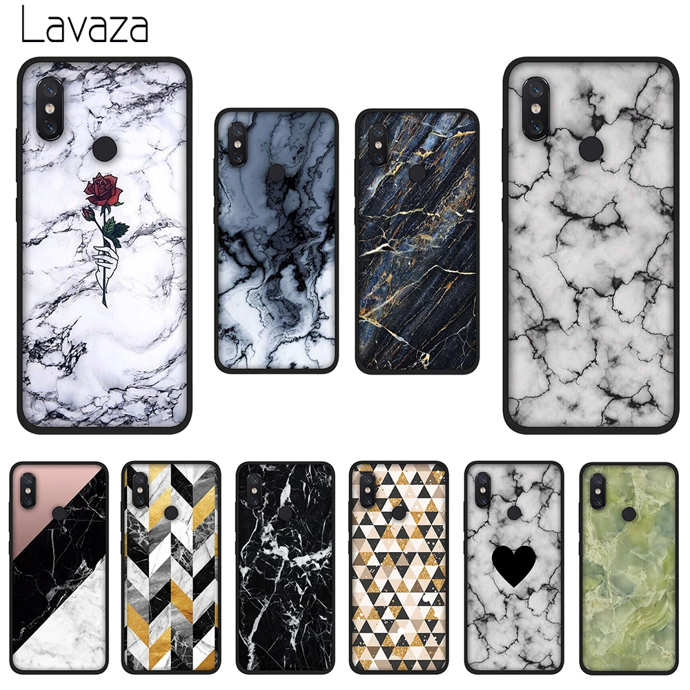 Lavaza Marble Stone Soft TPU Silicone Case Cover for Huawei Mate 10 20 P8 P9 P10 P20 P30 Lite Pro P Smart 2019 |