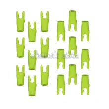 50 шт./лот желтый ID 3,2 мм штифт L размер для хвостовик стрелы для стрельба из лука