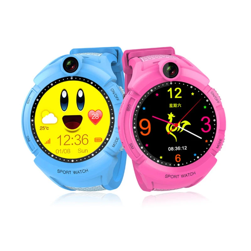 

Kids Smart Watch Q610 Color Screen with GPS Tracker SOS Camera Smart Monitor Phone Watch Compatible with IOS & Android