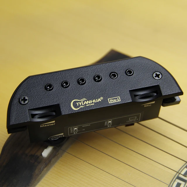 Best price at $189 Cheap Skysonic Pro-1 Soundhole Dual-coil Magnetic Acoustic Folk Guitar Pickup for Professional Playing