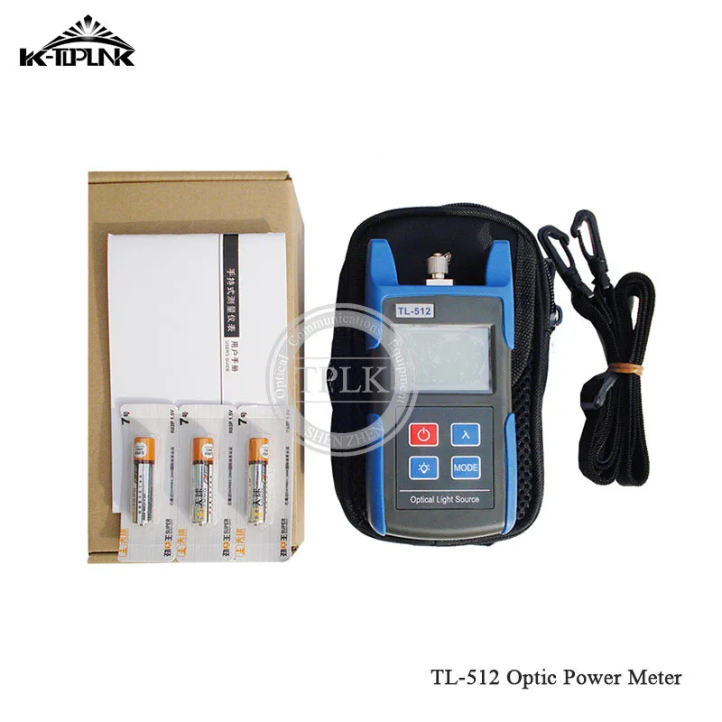 free shipping TL-512 Fiber Optical Laser Light Source 1310/1550nm Optic power meter SC/FC Universal Connector | Мобильные телефоны