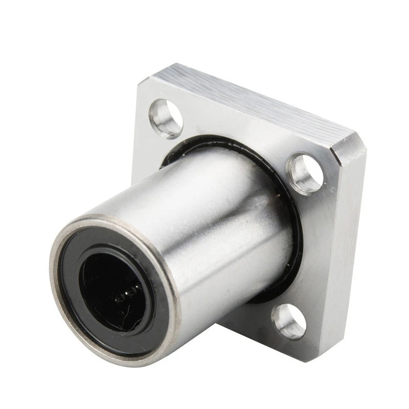 2 pcs Free shipping LMK10UU 10mm flange bearing CNC Flange Linear