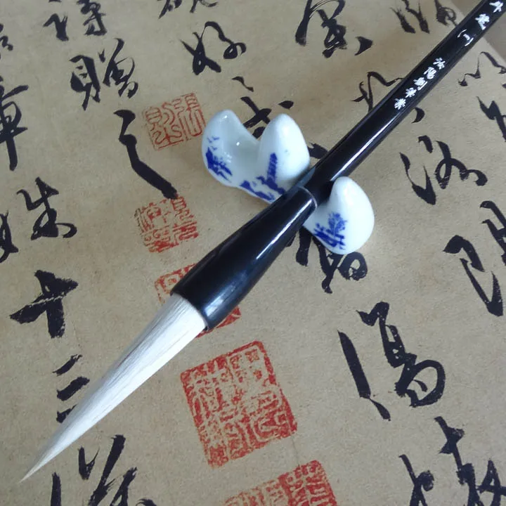 

RUYANGLIU woolen writing brush medium regular script cursive calligraphy brush