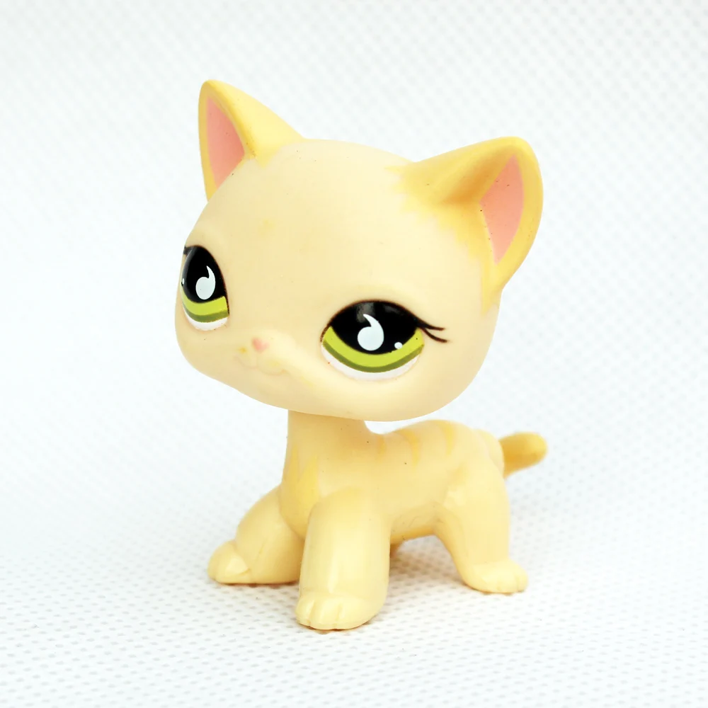 pet shop lps toys литл пет шоп игрушки лпс стоячки #733 желтый стоя Симпатичные для детей