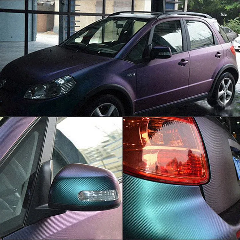 

3D Carbon Fiber Vinyl Car Wrap Sheet Roll Film Car stickers and Decals Motorcycle 3D Chameleon carbon fibre vinyl