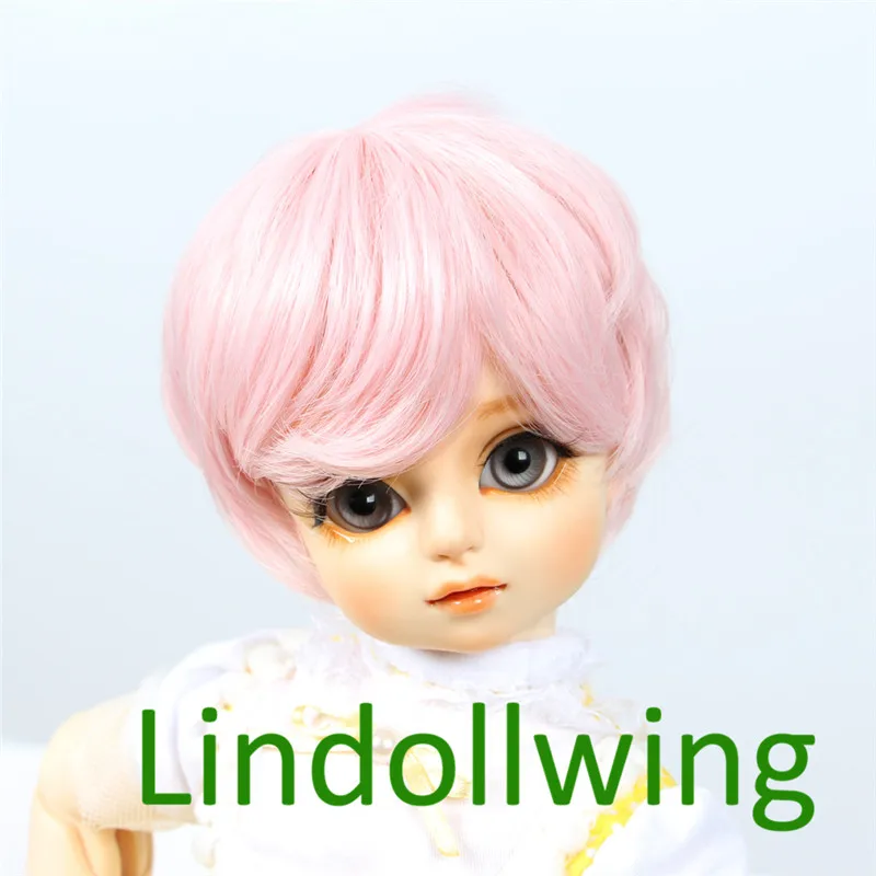 1/3 8-9 &quotBJD парик Pullip SD кукла короткий розовый 2333 | Игрушки и хобби