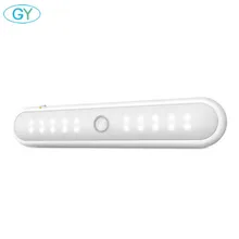 Батарея PIR датчик движения светодиодный светильник для шкафа полоса под кровать лампа для шкафа шкаф для лестниц коридора датчик de movimiento muebles