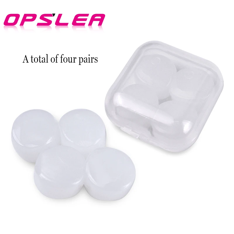 

8Pcs Anti Noise Snoring Silicone Earplugs Waterproof Swimming Ear Protection Tools Sleep Noise Reduction Soundproof Ear Plug