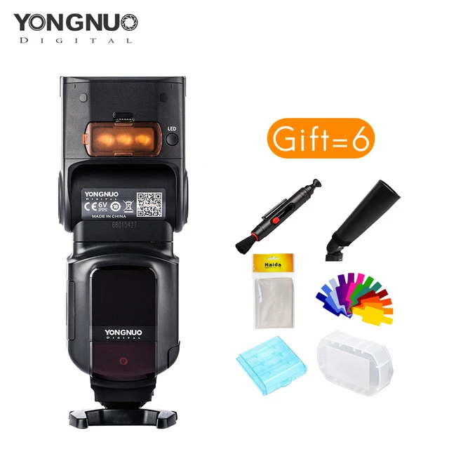 Yongnuo Вспышка YN968EXRT Высокоскоростная синхронизация 1/8000 can затвор YN E3 560TX speedlite для