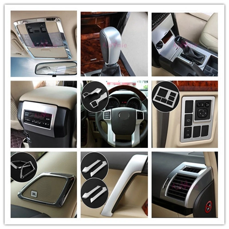 Держатель ручки для Toyota Land Cruiser 150 Prado LC150 FJ150 2010 2017 крышка рулевого колеса