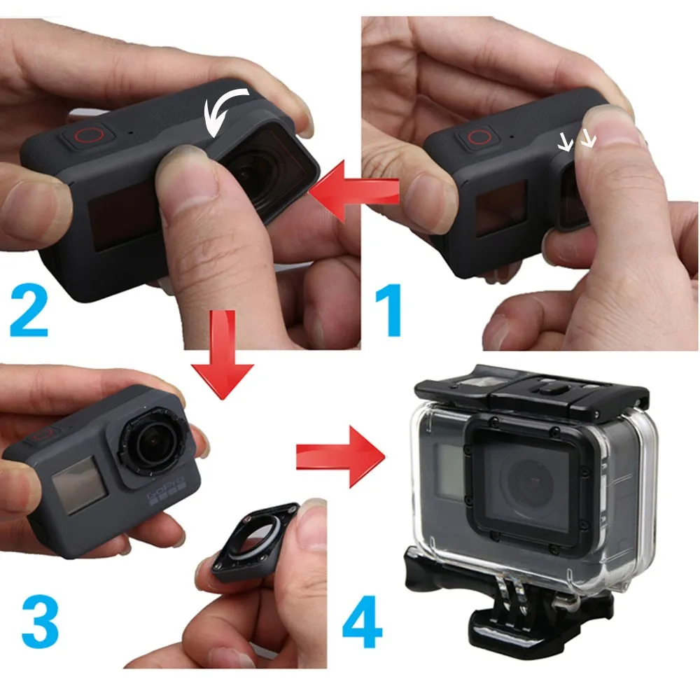 Gopro как снять крышку