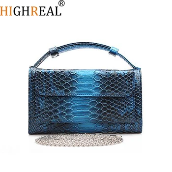 

Women Bags Genuine Leather Handbags Luxury Shoulder Bags For Women Designer Animal Crocodile Pattern Phone Clutch Dropship