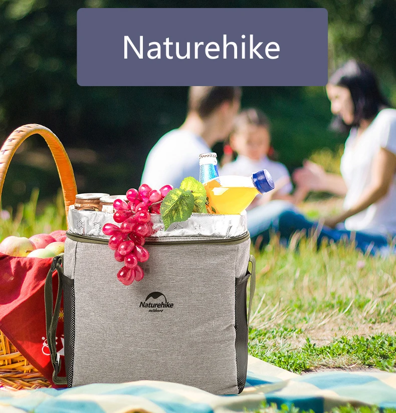 Naturehike сумка-холодильник на открытом воздухе, сумки-термосы для еды, сумки для пикника, походные, вечерние, водонепроницаемые, инкубатор, изолированные, Сумка с подогревом, Ланч-бокс, сумка Tot