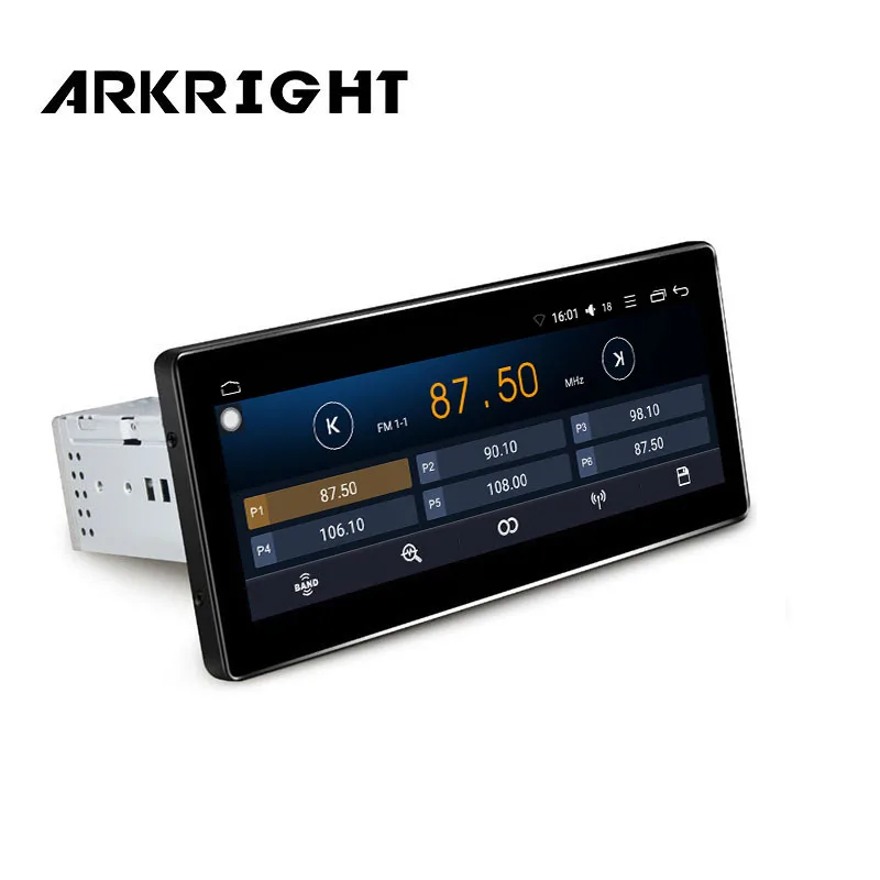 Cheap ARKRIGHT 8.8" 1Din Android 8.1 Car Radio 4+64GB autoradio GPS Multimedia Player Hotspot sharing with DSP support 4G SIM card 1