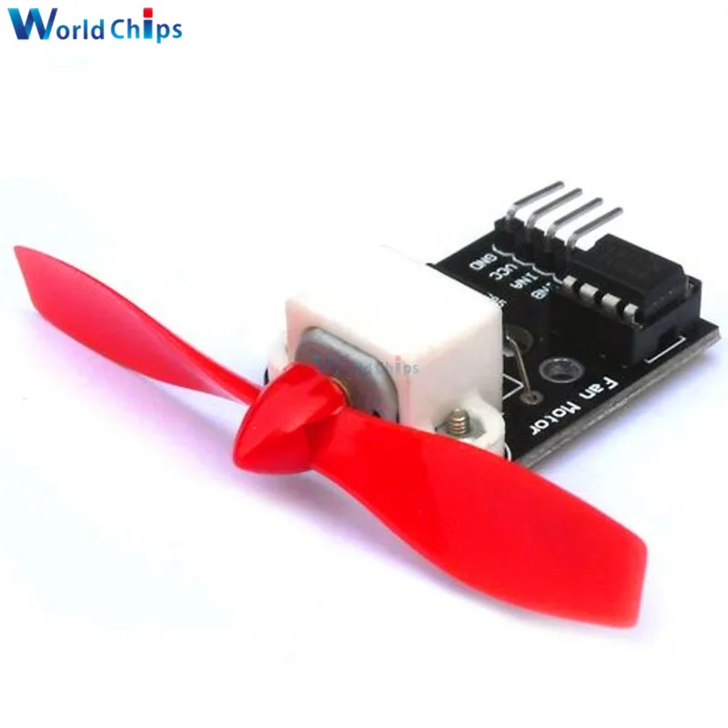 

L9110 H Fan Module Hair smoke sensor Fire Fighting For Arduino smat car N20
