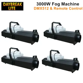 

4PCS/LOT 3000w fog smoke machine with remote & dmx512 & quantitative time control large amount stage fogger