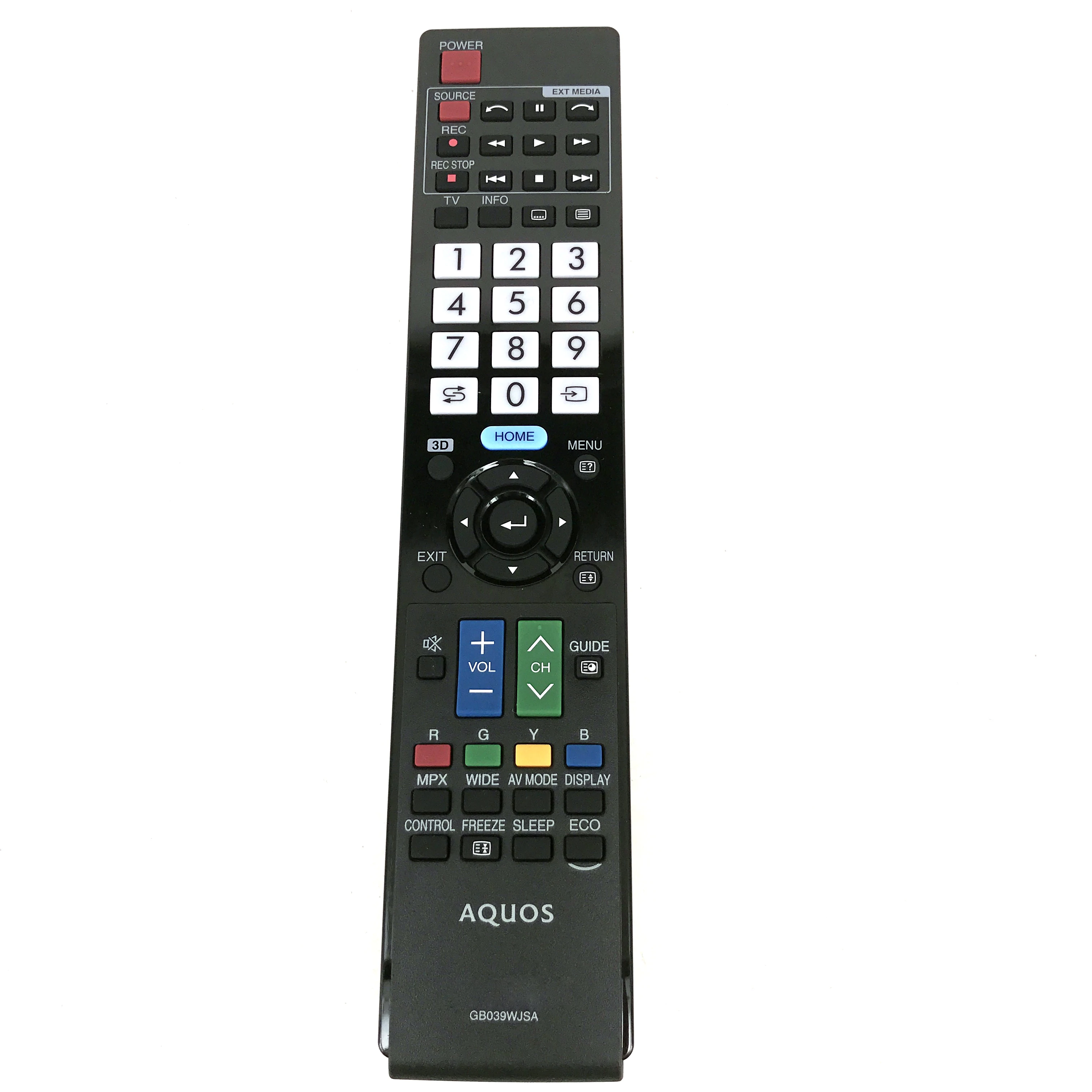 GB039WJSA-mando a distancia Original para TV SHARP AQUOS, LCD, LED,  LC-46LE840X, LC-52LE840X, LC-60LE640X, Fernbedienung, nuevo