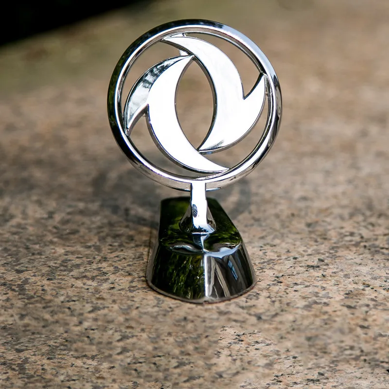 

Alloy Emblem for Dongfeng Fengshen AX7 Cross Ax4 Fengxing 580 S30 H30 Vehicle Hood Sticker Silver Badge Auto Exterior Decoration
