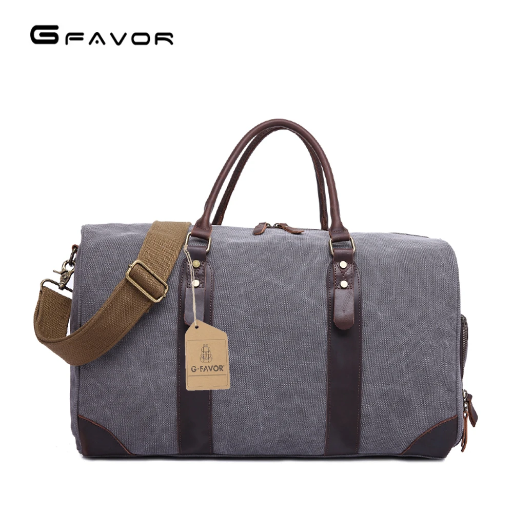 

Fashion Men's Travel Bag Retro Canvas Bag Gray/Dark Gray/Military Green Inclined Shoulder Bag High-capacity Single Shoulder Bag