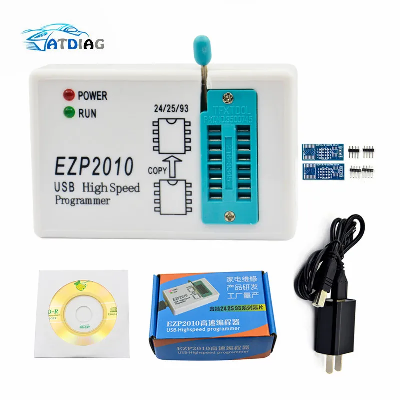 Высокоскоростной USB SPI программатор EZP2010 Поддержка 24 25 93 EEPROM Flash BIOS
