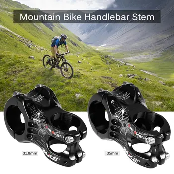 

Aluminum Alloy Bicycle Handlebar Stem Adjustable Mountain Bike MTB Stem Bicycle Wheel Steering Cycling Clamp Stem 31.8MM 35MM