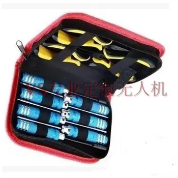 

Aircraft model kit 10-piece set of tool kit inside hexagon - word cross socket ball clamp model tool set