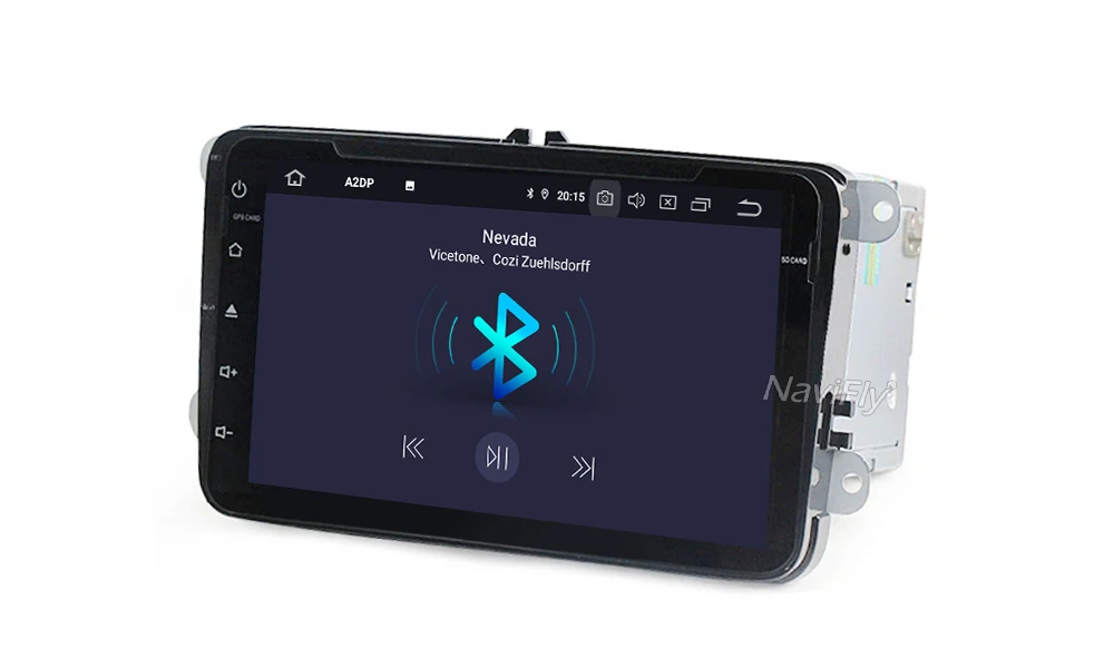 Sale Android 9.0 Car radio dvd for VW GOLF 5 Golf 6 Tuguan Touran Skoda Octavia yeti 8" full touch IPS screen built in DSP GPS DVD 20