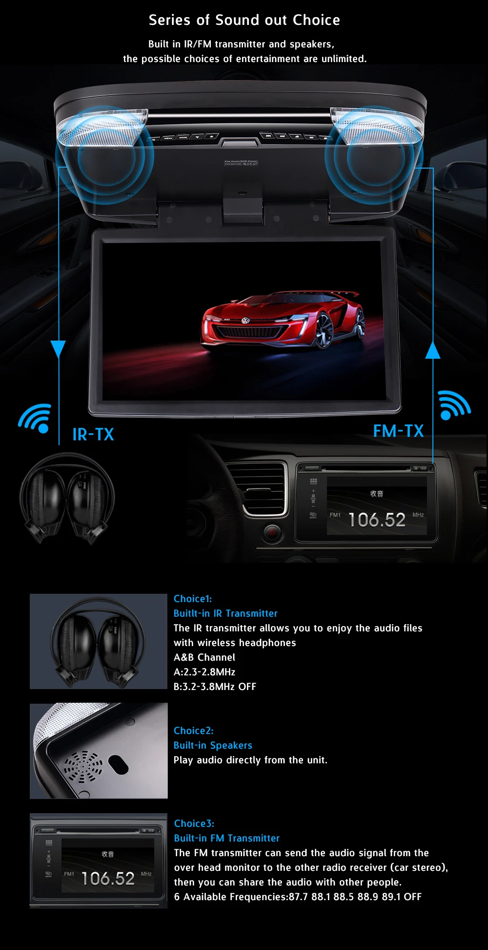 XST 15,6 дюймовый автомобильный потолочный DVD откидной на крышу автомобиля DVD монитор DVD со встроенным ИК fm-передатчиком HDMI порт USB SD MP5 плеер