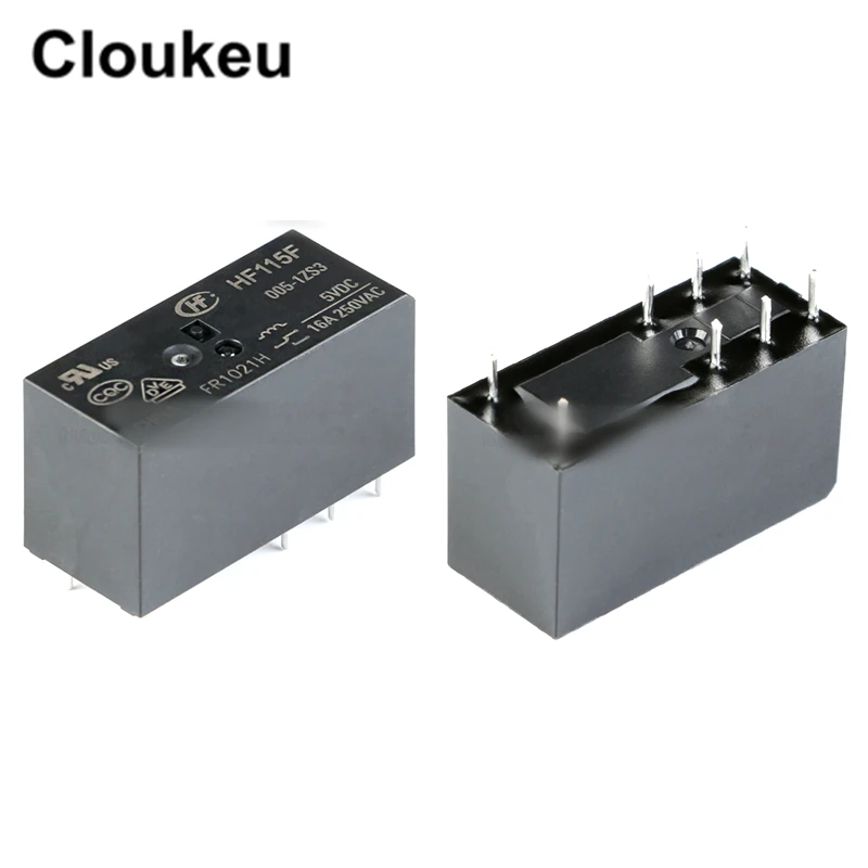 HF115F-005-1ZS3 5V 16A Relay DIP8 JQX-115F-005-1ZS3 | Обустройство дома