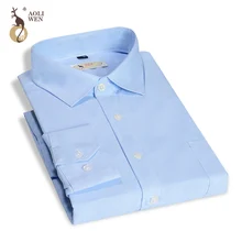 Новые весенние и осенние модные мужские рубашки для работы Брендовые мужские рубашки в полоску с длинным рукавом белые мужские рубашки размер M-4xl