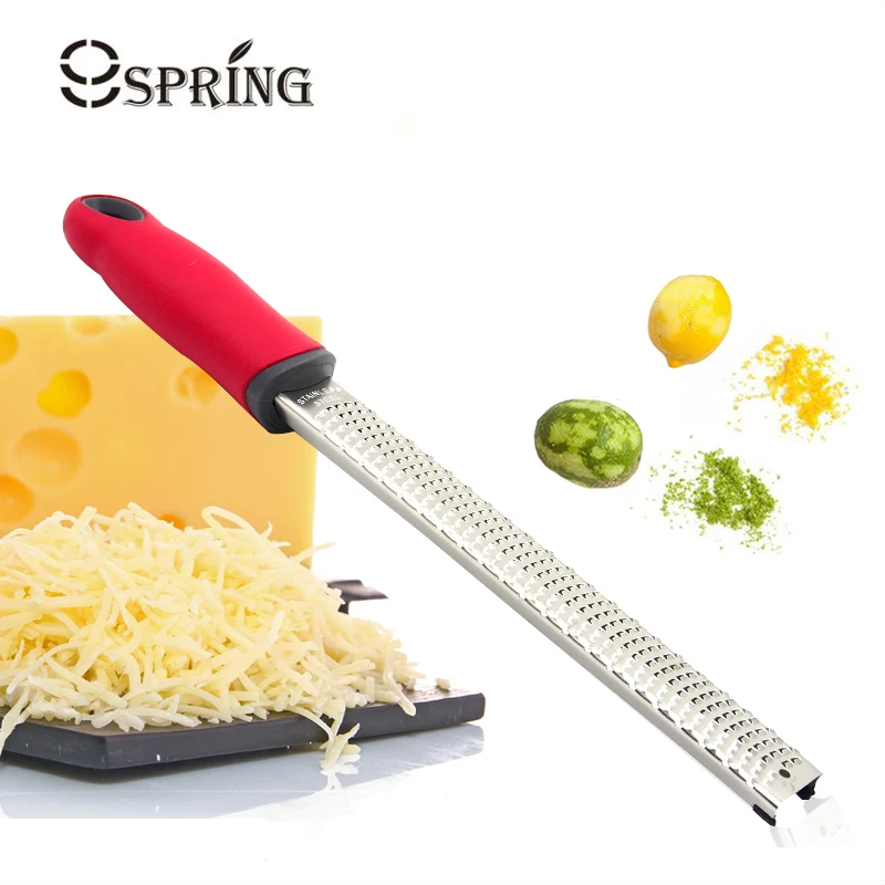 

Stainless Steel Cheese Grater Lemon Zester Microplane Sharp Spice Grater Fruit Peeler Multifunction Cheese Tools Kitchen Gadgets