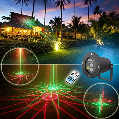 Lazer projektör lambası bahçe ip65 su geçirmez açık dekorasyon için dinamik firefly yıldızlı çim noel partisi peyzaj işık