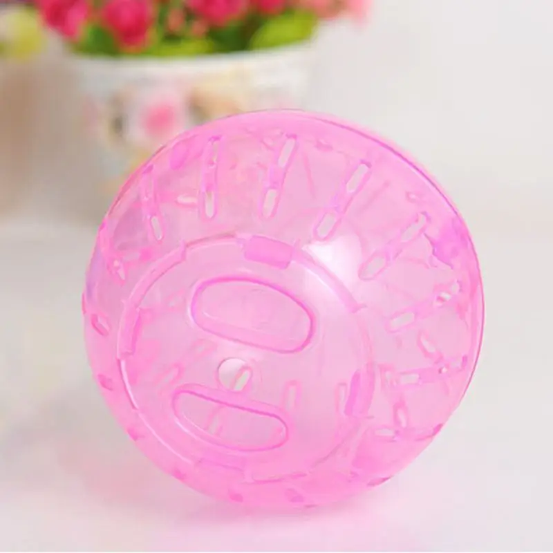 lower price  Having Fun Colorful Pet Playing Toy Hamster Gerbil Rat Plastic Exercise Small Mini Ball Toys