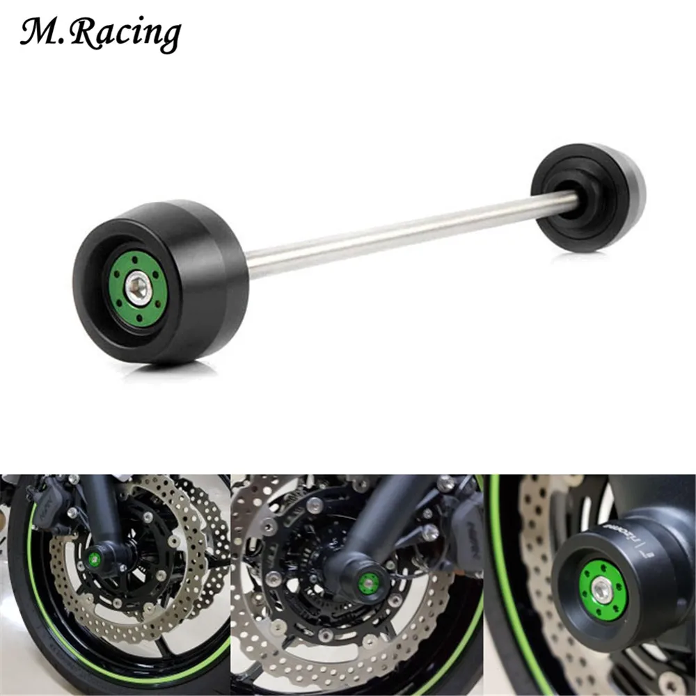 Для Kawasaki Z750 2007-2014 ZX-6R ZX6R 2007-2016 ZX-10R ZX10R 2004-2017 мотоцикл передняя ось вилка колеса