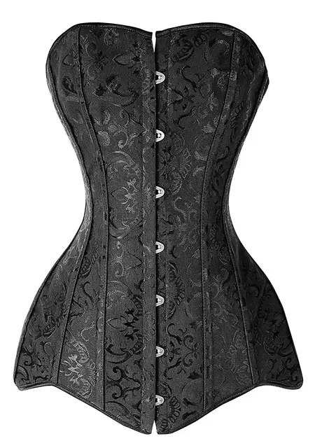 plus size corset double 26 steel boned corset overbust long torso plus size steel boned corsets