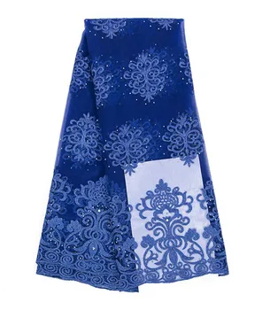

free shipping Latest African French Lace Fabric High Quality African Net Lace Fabric For F Nigerian Wedding Lace YD106789