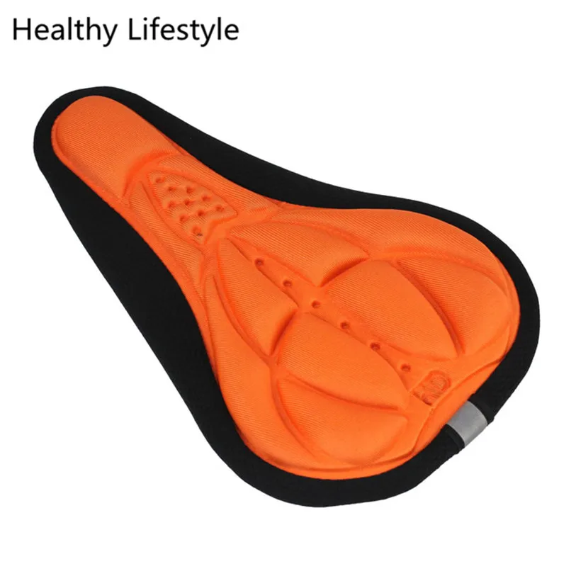 Top 1PC 2018 Cheapest High Quality MTB Road Cycling Bike 3D Silicone Gel Pad Seat Saddle Cover Soft Cushion Bike Accessories July 12 5