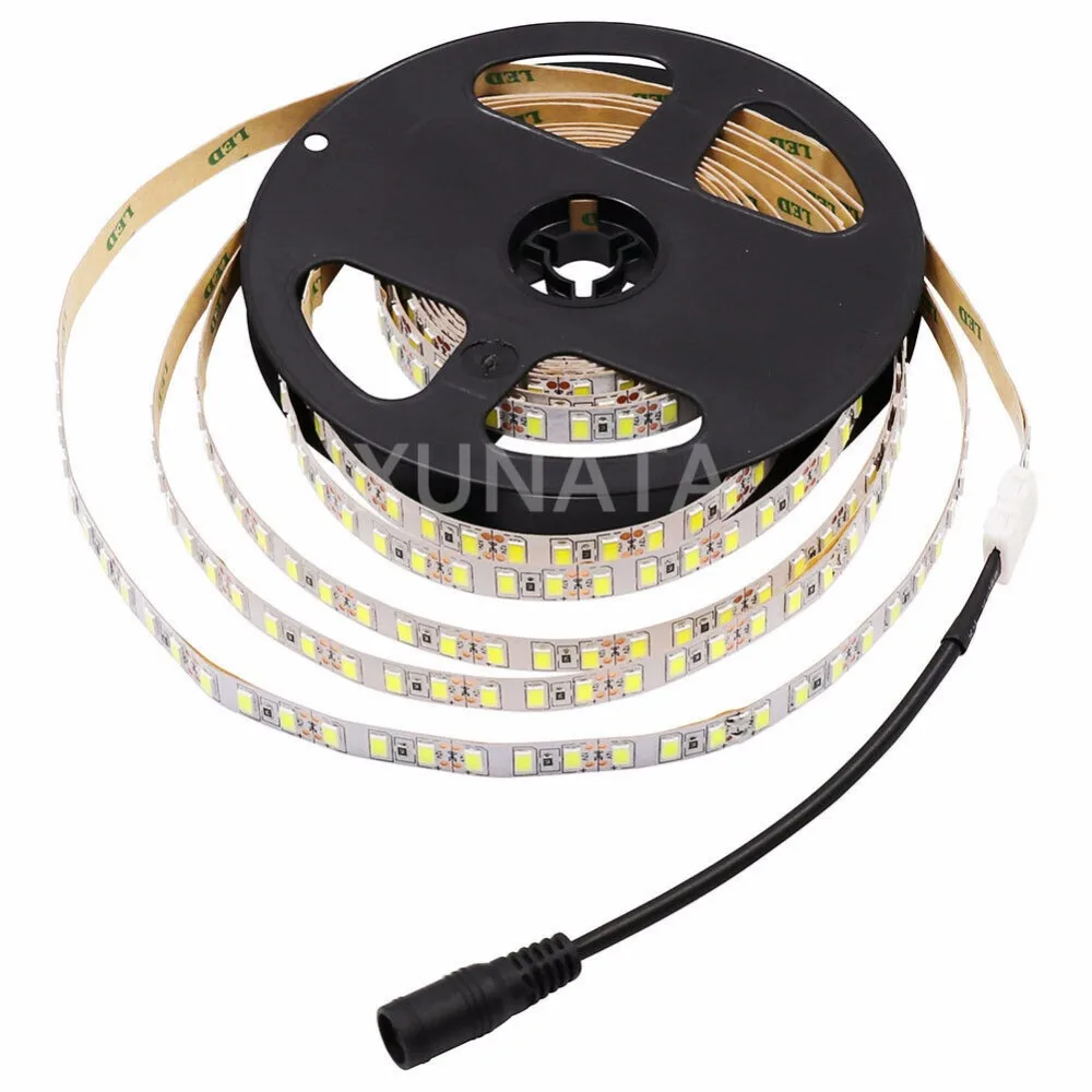 Суперъяркая Гибкая СВЕТОДИОДНАЯ лента SMD 120 5630 5730 светодиодов на метр 5 м 600 12 В