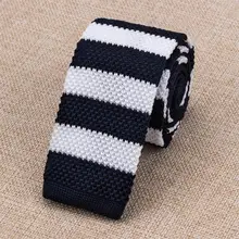 HH-326 Классический Полосатый мужской галстук 6 см трикотажный галстук модный качественный Hi-Tie Дизайн Gravatas для мужской деловой свадебной вечеринки