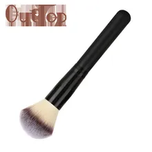 Graceful Professional Cosmetic Makeup Brush Foundation Powder Blusher Brush Soft Man-made Fiber Black Handle JUN8