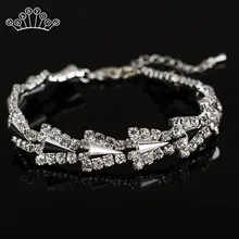 Золотые, серебряные, цветные стразы, многослойный браслет для женщин, ювелирные изделия для свадебной вечеринки, женский браслет, Прямая поставка